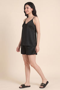 Zivame Satin Short Set - Tap Shoe — thumbnail 2